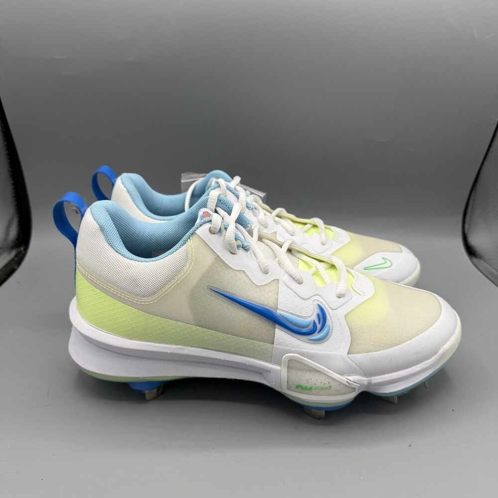 NEW Nike Force Zoom Trout 9 Pro White Men’s Baseball Cleats FQ7941-100 Size 7.5